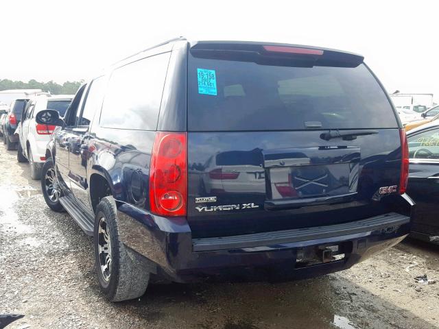 1GKFC16037R330322 - 2007 GMC YUKON XL C BLUE photo 3