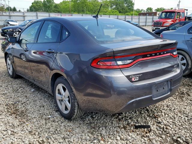 1C3CDFBB1FD374674 - 2015 DODGE DART SXT CHARCOAL photo 3