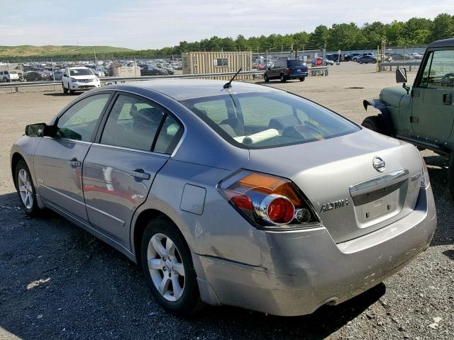 1N4CL21E17C158582 - 2007 NISSAN ALTIMA HYB SILVER photo 3