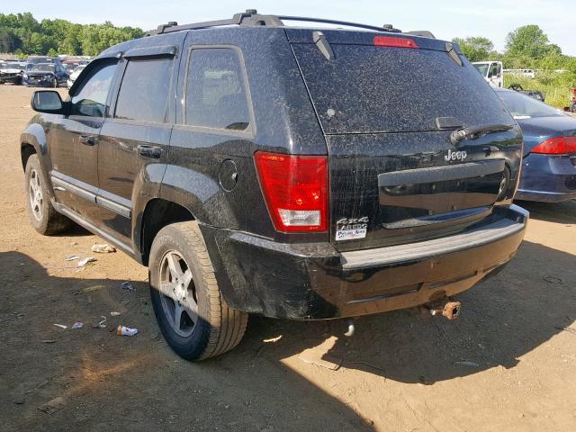 1J8GR48K77C652682 - 2007 JEEP GRAND CHER BLACK photo 3