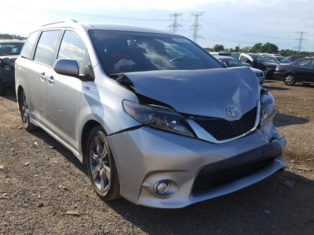 5TDXK3DC8FS630112 - 2015 TOYOTA SIENNA SPO SILVER photo 1