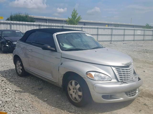 3C3EY45X55T621180 - 2005 CHRYSLER PT CRUISER SILVER photo 1