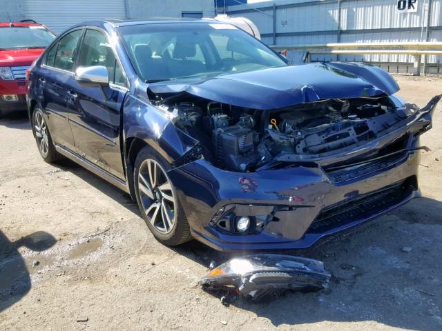 4S3BNAR67J3018776 - 2018 SUBARU LEGACY SPO BLUE photo 1