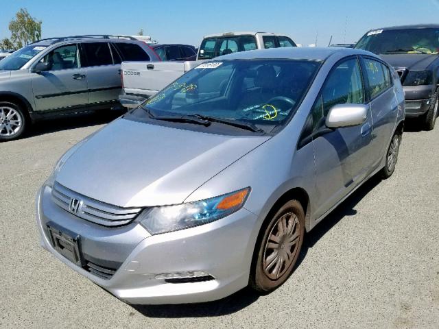 JHMZE2H53AS008280 - 2010 HONDA INSIGHT LX SILVER photo 2