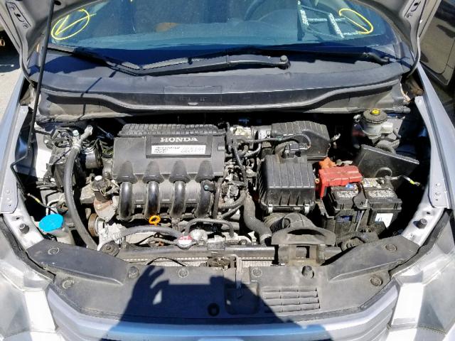 JHMZE2H53AS008280 - 2010 HONDA INSIGHT LX SILVER photo 7