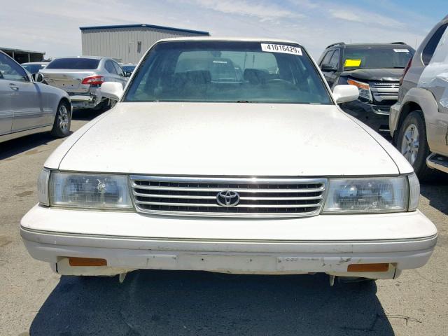 JT2MX83E2M0071282 - 1991 TOYOTA CRESSIDA L WHITE photo 9