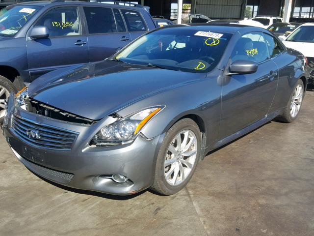 JN1CV6FE6DM771407 - 2013 INFINITI G37 SPORT SILVER photo 2