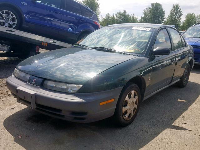 1G8ZG5282TZ133016 - 1996 SATURN SL1 GREEN photo 2