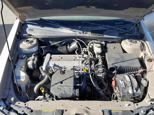 1G1ND52F65M209681 - 2005 CHEVROLET CLASSIC TAN photo 7