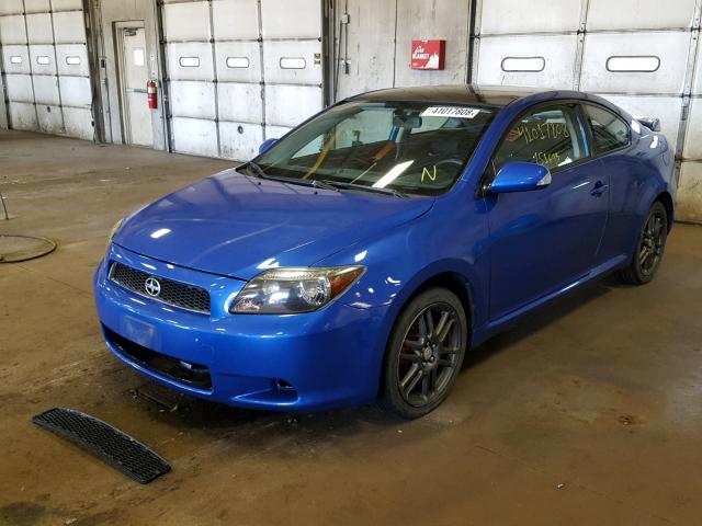 JTKDE167460137232 - 2006 TOYOTA SCION TC 蓝色 照片 2
