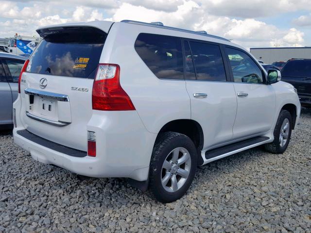 JTJBM7FX9A5010263 - 2010 LEXUS GX WHITE photo 4