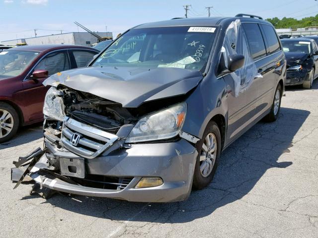 5FNRL38837B116668 - 2007 HONDA ODYSSEY TO GRAY photo 2