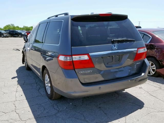 5FNRL38837B116668 - 2007 HONDA ODYSSEY TO GRAY photo 3