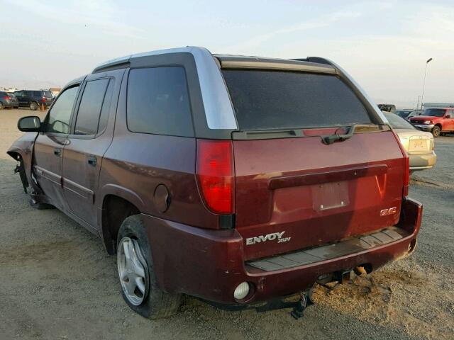 1GKET12S646185955 - 2004 GMC ENVOY XUV RED photo 3