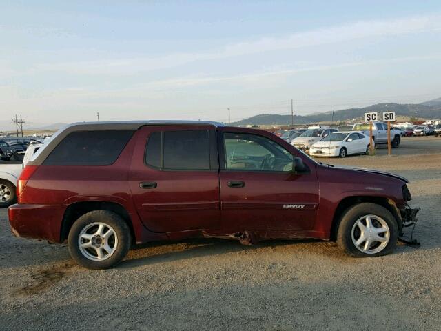 1GKET12S646185955 - 2004 GMC ENVOY XUV RED photo 9