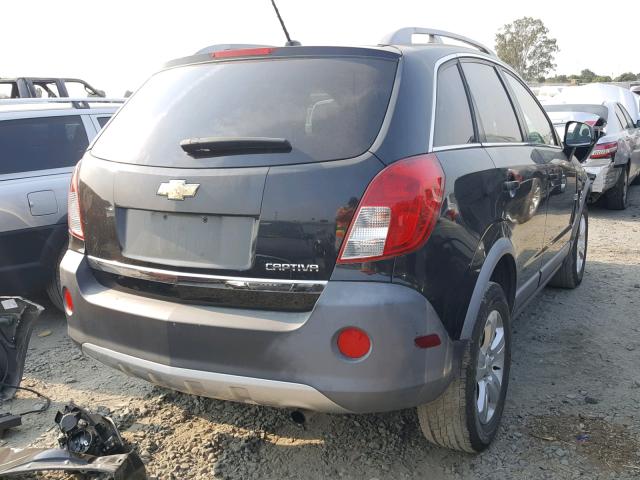 3GNAL2EK2ES625377 - 2014 CHEVROLET CAPTIVA LS 黑色 照片 4