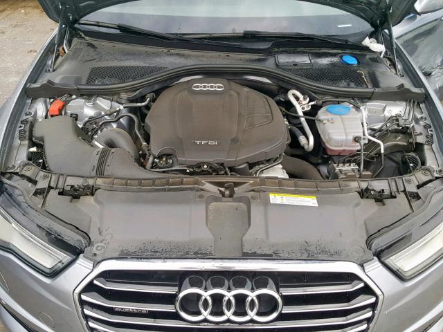 WAUF8AFC3HN095451 - 2017 AUDI A6 PREMIUM CHARCOAL photo 7