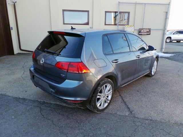 3VWRA7AU0FM089571 - 2015 VOLKSWAGEN GOLF TDI GRAY photo 3