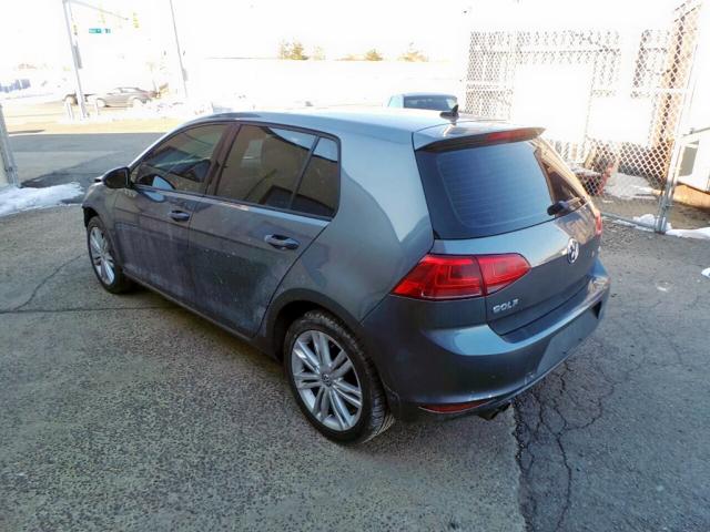 3VWRA7AU0FM089571 - 2015 VOLKSWAGEN GOLF TDI GRAY photo 4