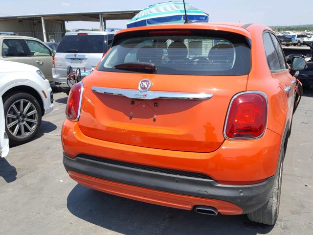 ZFBCFXAB6HP536395 - 2017 FIAT 500X POP ORANGE photo 4