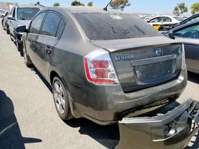 3N1AB61E39L611607 - 2009 NISSAN SENTRA 2.0 GRAY photo 3