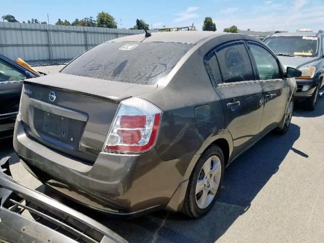 3N1AB61E39L611607 - 2009 NISSAN SENTRA 2.0 GRAY photo 4