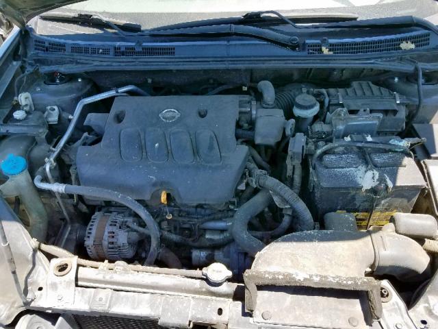 3N1AB61E39L611607 - 2009 NISSAN SENTRA 2.0 GRAY photo 7