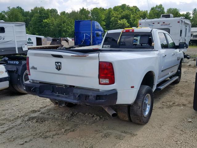 3C63RRHL5FG585840 - 2015 RAM 3500 SLT WHITE photo 4