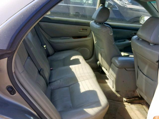 JT8BF22G6V0054776 - 1997 LEXUS ES 300 TAN photo 6