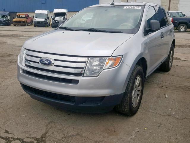 2FMDK3GC1ABA23019 - 2010 FORD EDGE SE SILVER photo 2