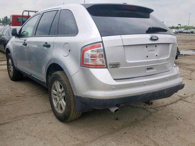 2FMDK3GC1ABA23019 - 2010 FORD EDGE SE SILVER photo 3