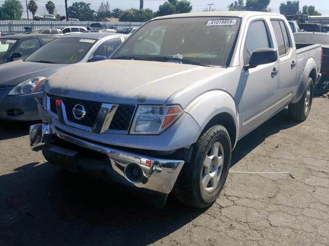 1N6AD09U58C449485 - 2008 NISSAN FRONTIER C SILVER photo 2