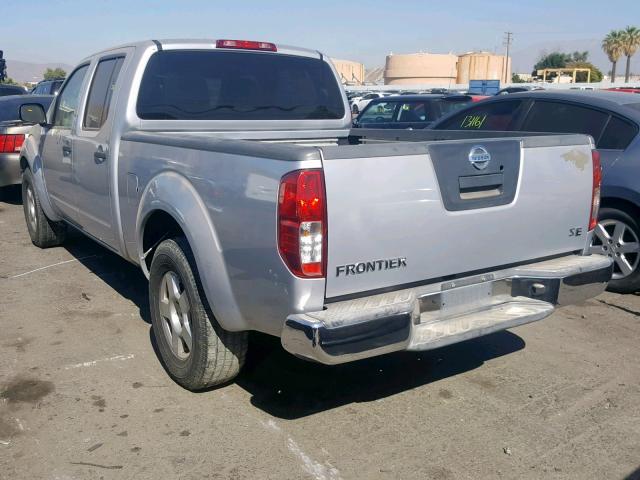 1N6AD09U58C449485 - 2008 NISSAN FRONTIER C SILVER photo 3