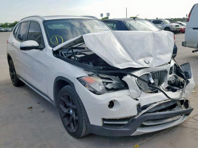 WBAVM1C51EVW52267 - 2014 BMW X1 SDRIVE2 WHITE photo 1