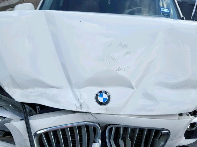 WBAVM1C51EVW52267 - 2014 BMW X1 SDRIVE2 WHITE photo 7