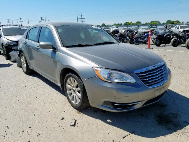 1C3CCBBGXDN658755 - 2013 CHRYSLER 200 TOURIN SILVER photo 1