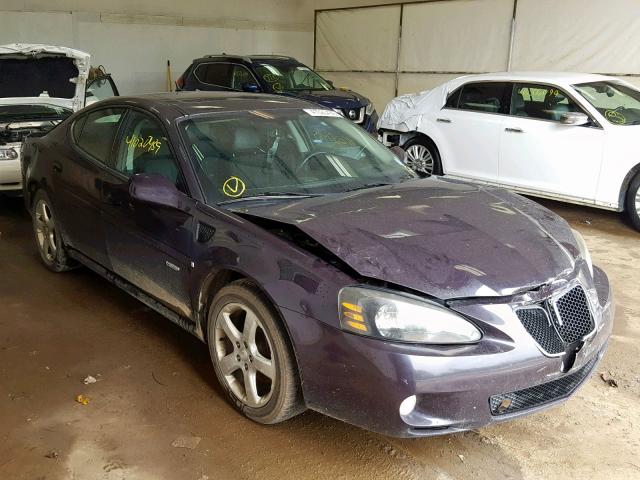 2G2WC55C871212486 - 2007 PONTIAC GRAND PRIX PURPLE photo 1