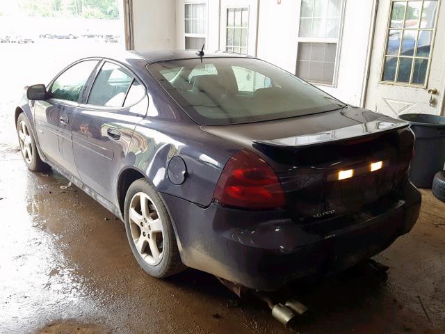 2G2WC55C871212486 - 2007 PONTIAC GRAND PRIX PURPLE photo 3