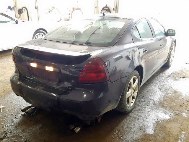 2G2WC55C871212486 - 2007 PONTIAC GRAND PRIX PURPLE photo 4