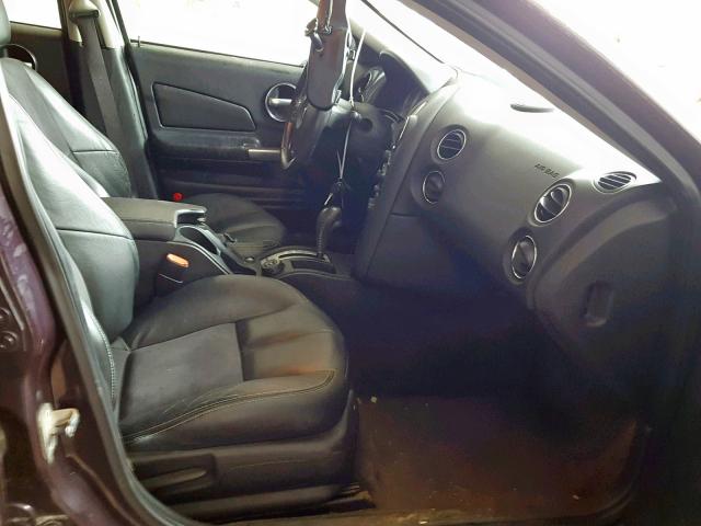 2G2WC55C871212486 - 2007 PONTIAC GRAND PRIX PURPLE photo 5