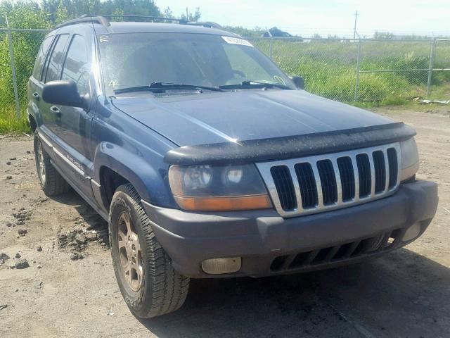 1J4GW58S6XC765720 - 1999 JEEP GRAND CHER BLUE photo 1