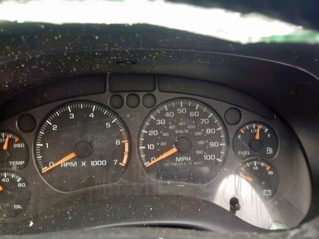 1GCCS19H738255062 - 2003 CHEVROLET S TRUCK S1 BLUE photo 8