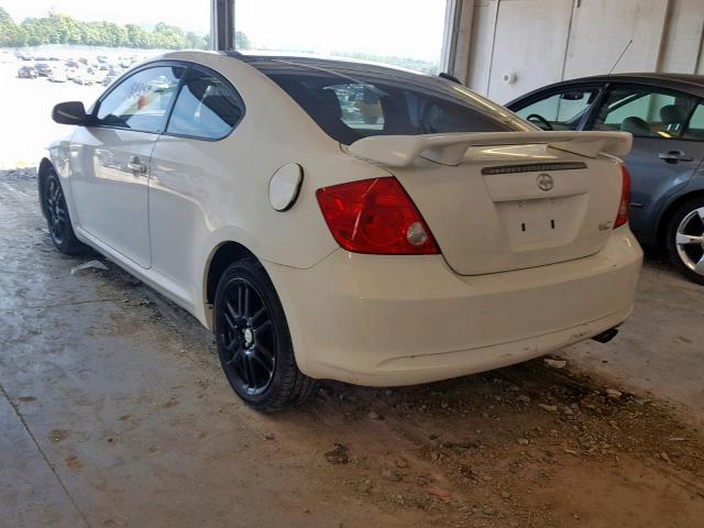 JTKDE177750013677 - 2005 TOYOTA SCION TC 白色 照片 3