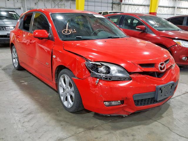 JM1BK343471677534 - 2007 MAZDA 3 HATCHBAC RED photo 1