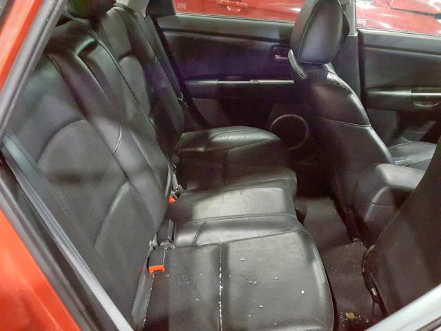 JM1BK343471677534 - 2007 MAZDA 3 HATCHBAC RED photo 6