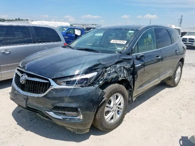 5GAERBKW2KJ173168 - 2019 BUICK ENCLAVE ES BLACK photo 2