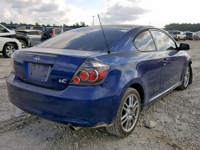 JTKDE167X90294607 - 2009 TOYOTA SCION TC BLUE photo 4