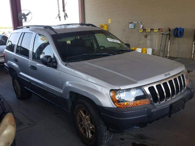 1J4GX48S93C618423 - 2003 JEEP GRAND CHER GRAY photo 1