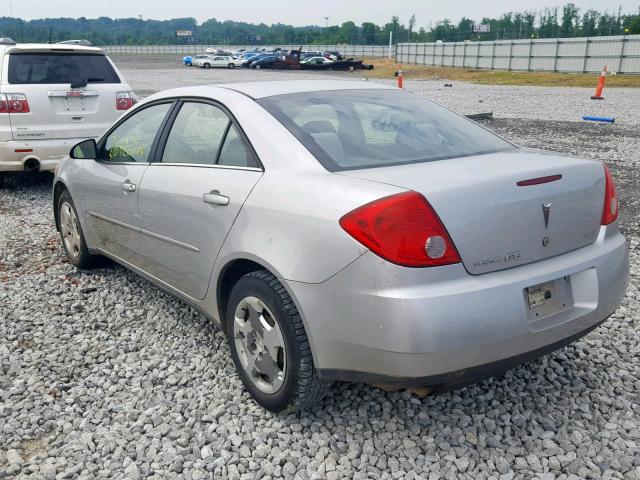 1G2ZF58B474126197 - 2007 PONTIAC G6 VALUE L SILVER photo 9