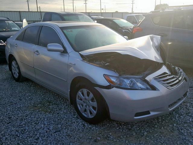 4T1BB46K49U096428 - 2009 TOYOTA CAMRY HYBR SILVER photo 1